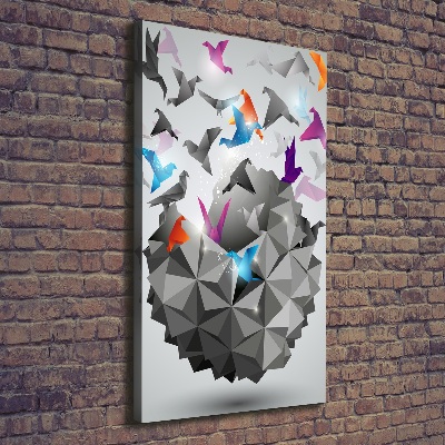 Canvas wall art Paper freedom