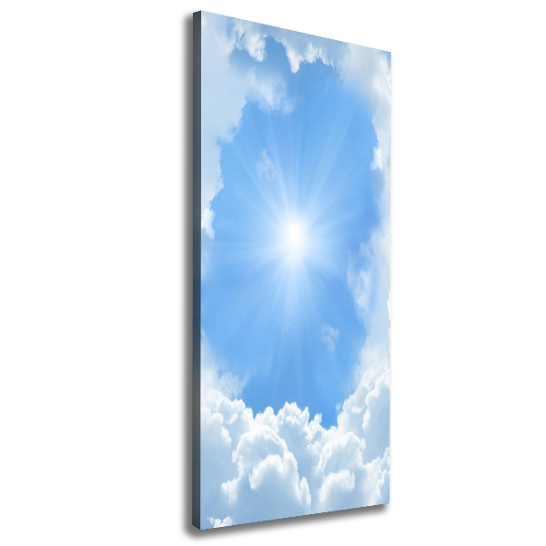 Canvas print Clouds in the sky