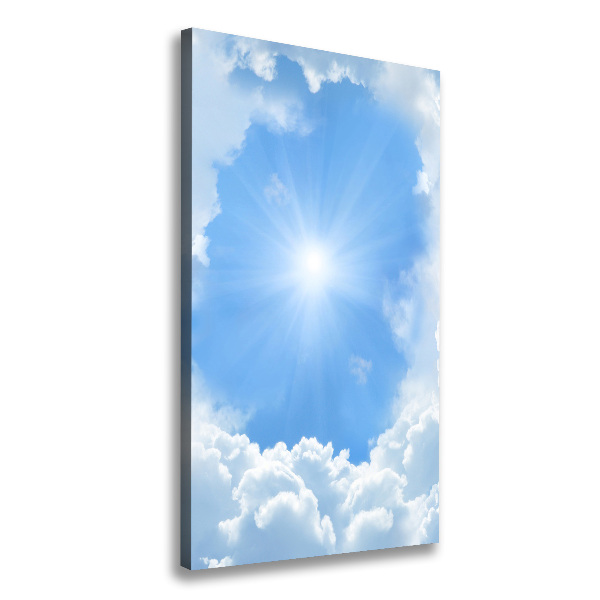 Canvas print Clouds in the sky