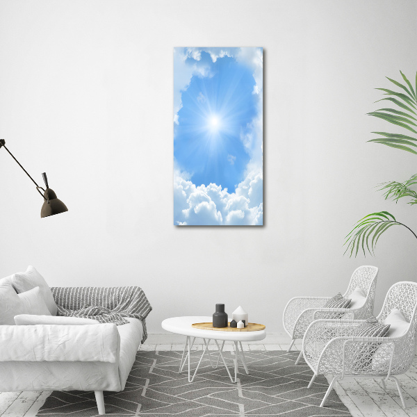 Canvas print Clouds in the sky