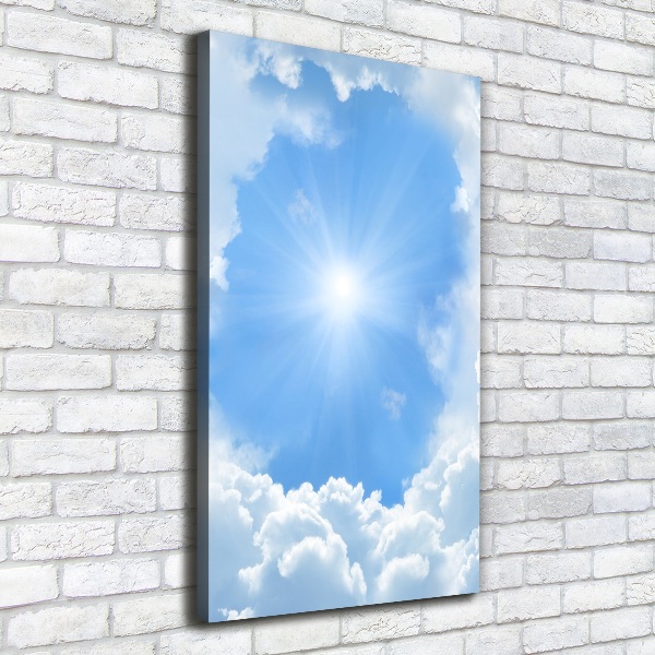 Canvas print Clouds in the sky