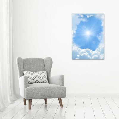 Canvas print Clouds in the sky