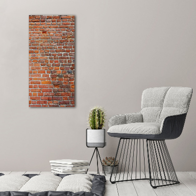 Wall art canvas Brick wall