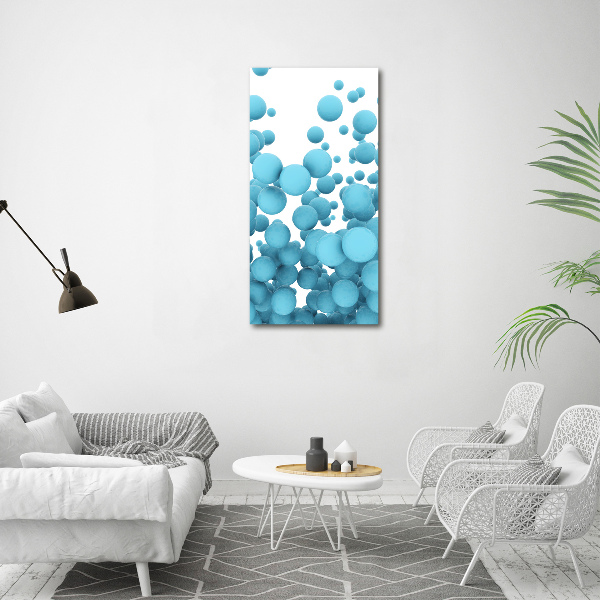 Canvas wall art Abstraction balls