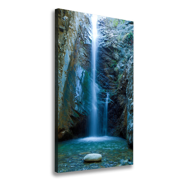 Wall art canvas large Waterfall