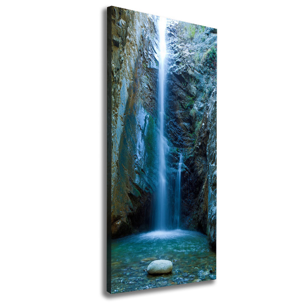 Wall art canvas large Waterfall