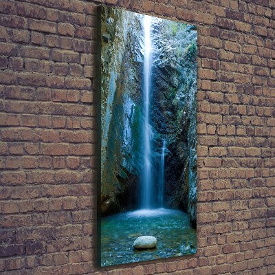 Wall art canvas large Waterfall