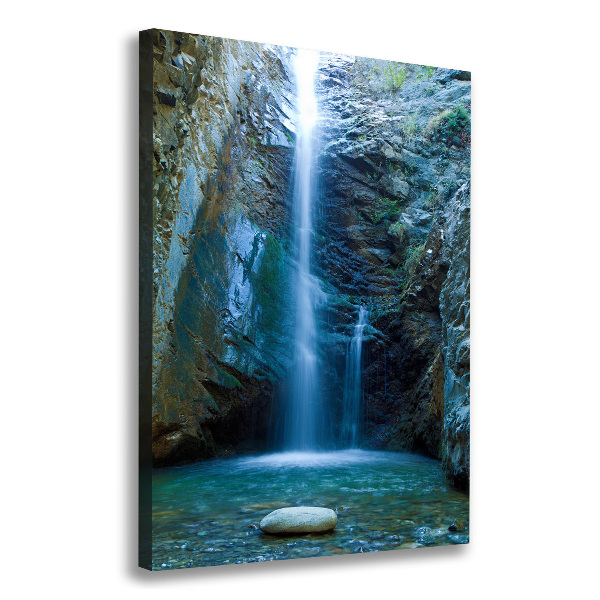 Wall art canvas large Waterfall