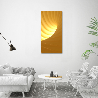 Large canvas wall art Abstraction vortex