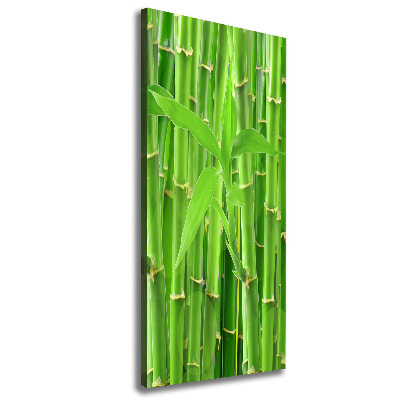 Canvas wall art Bamboo forest