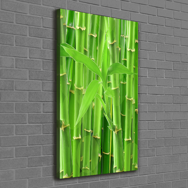 Canvas wall art Bamboo forest