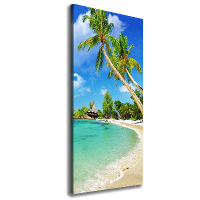 Wall art canvas Tropical beach