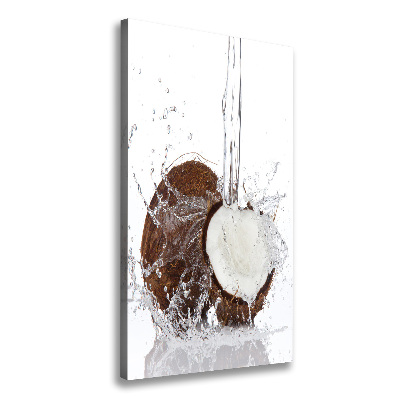 Canvas wall art Coconut