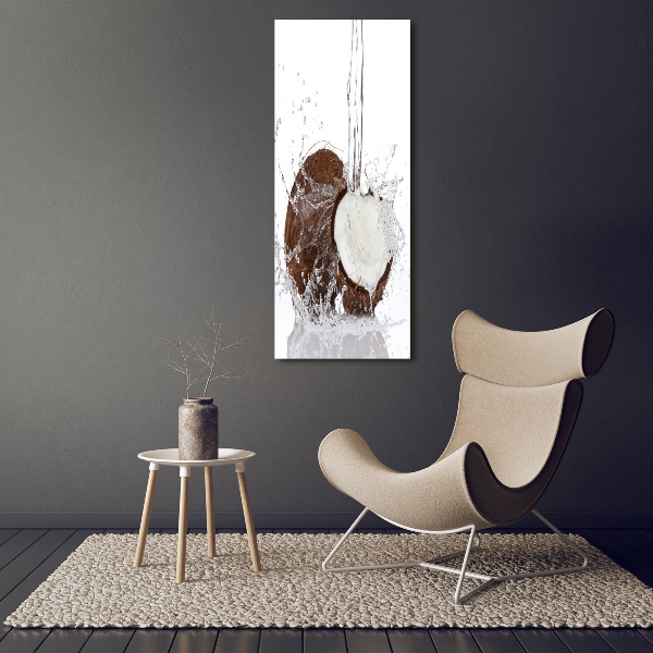 Canvas wall art Coconut