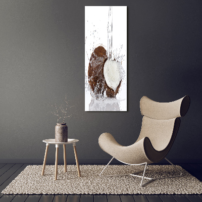 Canvas wall art Coconut