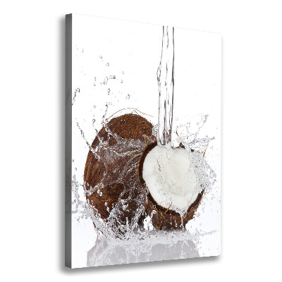 Canvas wall art Coconut