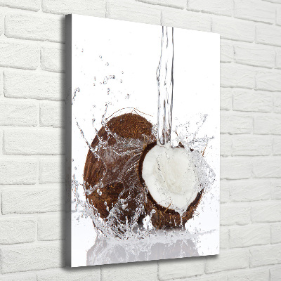 Canvas wall art Coconut