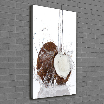 Canvas wall art Coconut