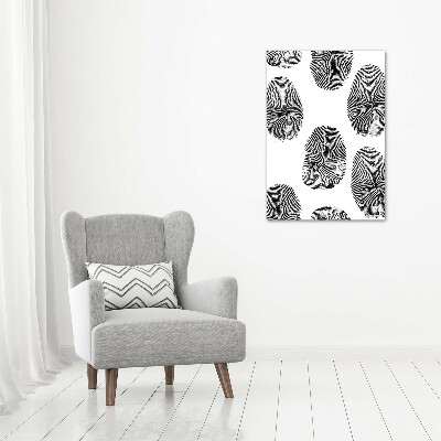 Picture canvas print Fingerprints