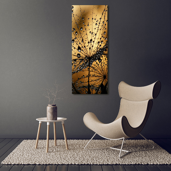 Canvas wall art Dandelion seeds