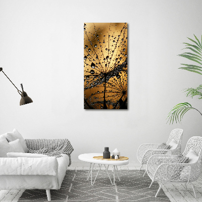 Canvas wall art Dandelion seeds