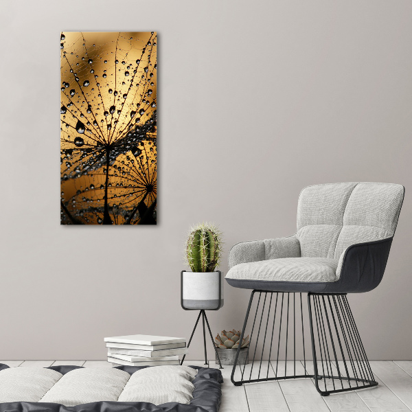 Canvas wall art Dandelion seeds