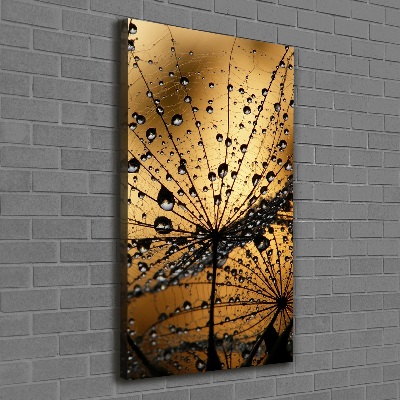 Canvas wall art Dandelion seeds