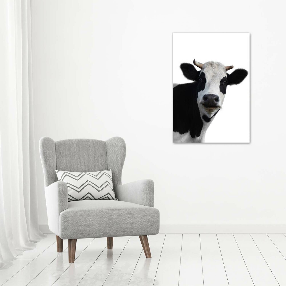 Canvas print Spotted cow