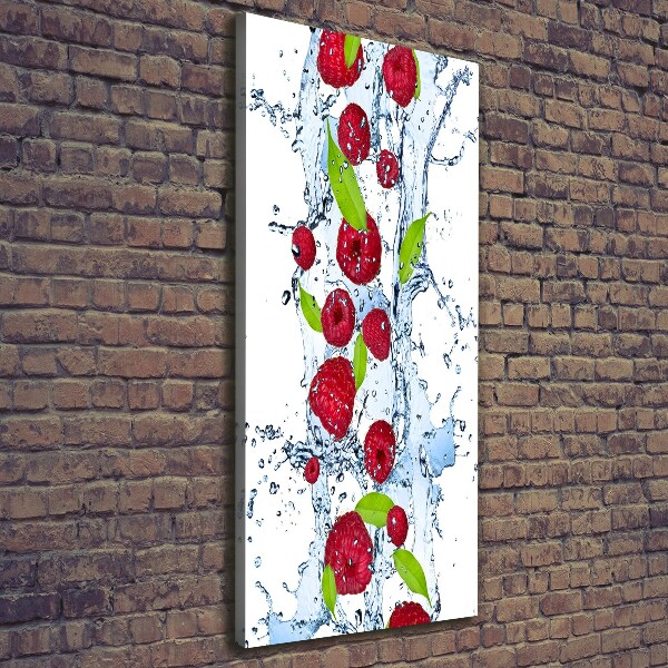 Canvas print Raspberries