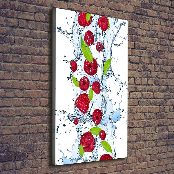 Canvas print Raspberries