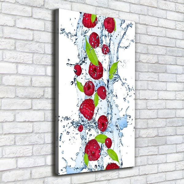 Canvas print Raspberries