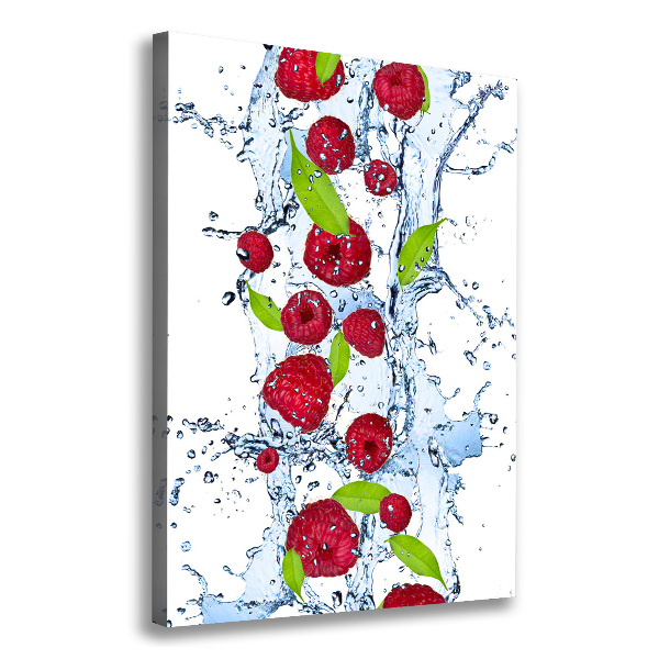 Canvas print Raspberries