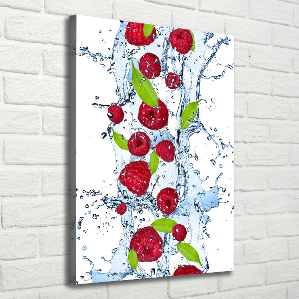 Canvas print Raspberries