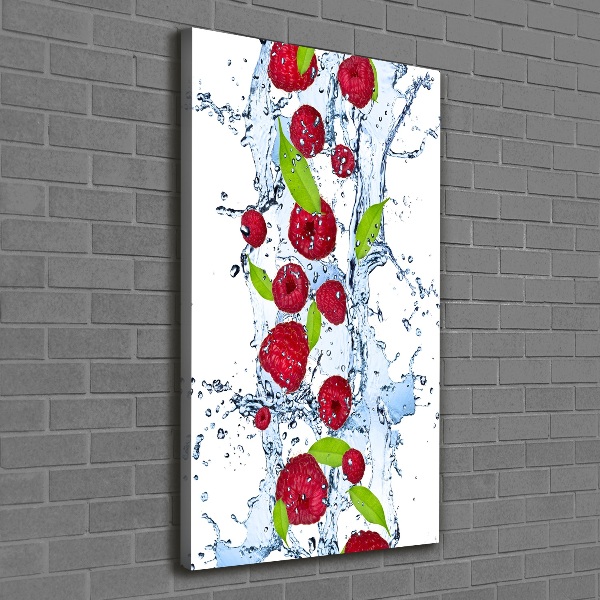 Canvas print Raspberries