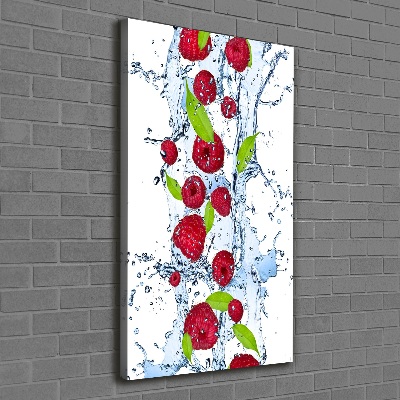 Canvas print Raspberries