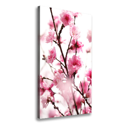 Canvas wall art Plum flowers