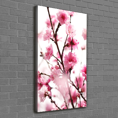 Canvas wall art Plum flowers