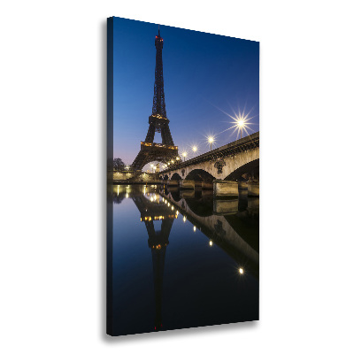 Canvas wall art Eiffel Paris tower