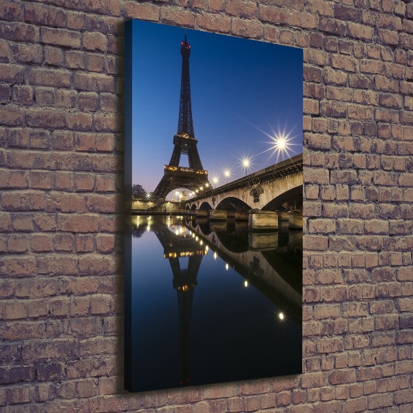 Canvas wall art Eiffel Paris tower