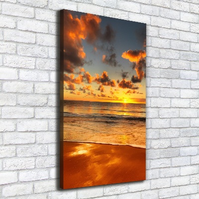 Wall art canvas Australian beach