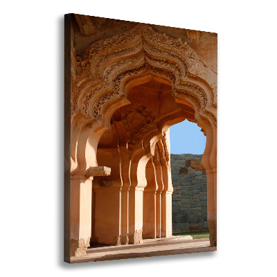 Canvas wall art Lotus Mahal Hampi