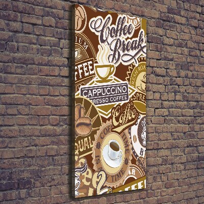 Canvas print Coffeehouse