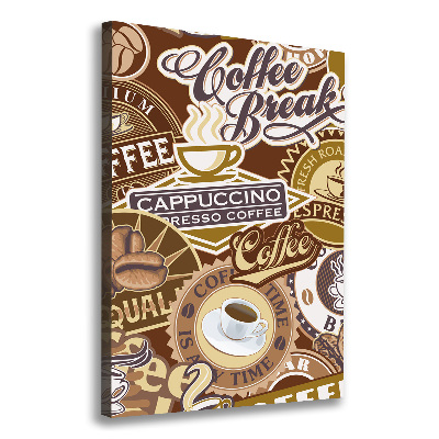 Canvas print Coffeehouse