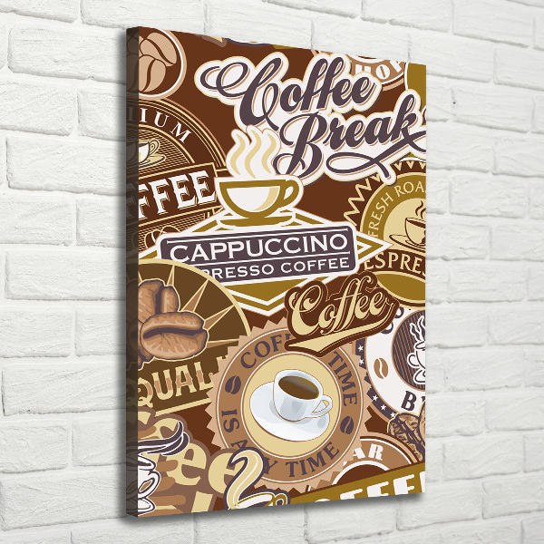 Canvas print Coffeehouse