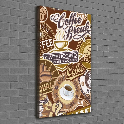 Canvas print Coffeehouse