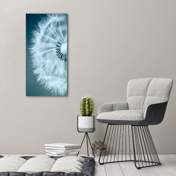 Large canvas wall art Dandelion