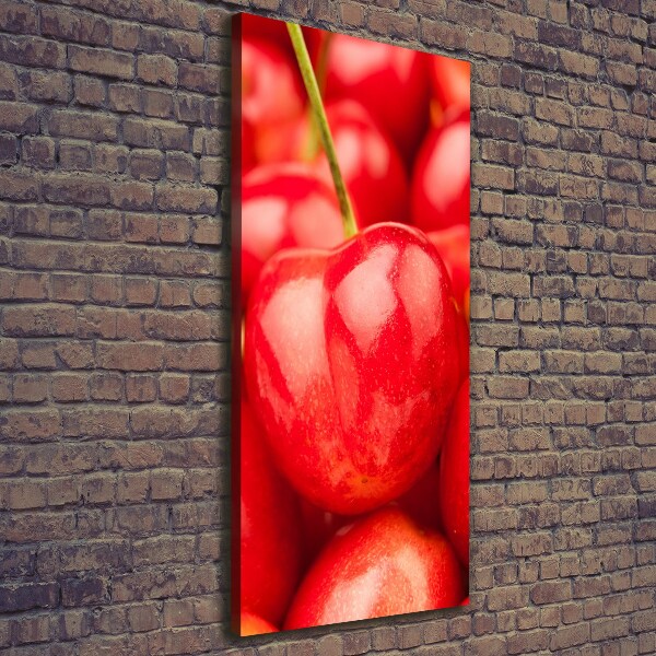 Large canvas wall art Cherries