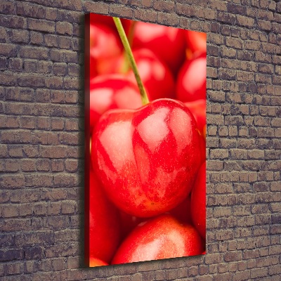 Large canvas wall art Cherries