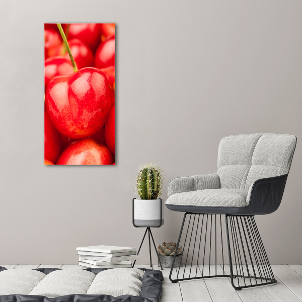 Large canvas wall art Cherries