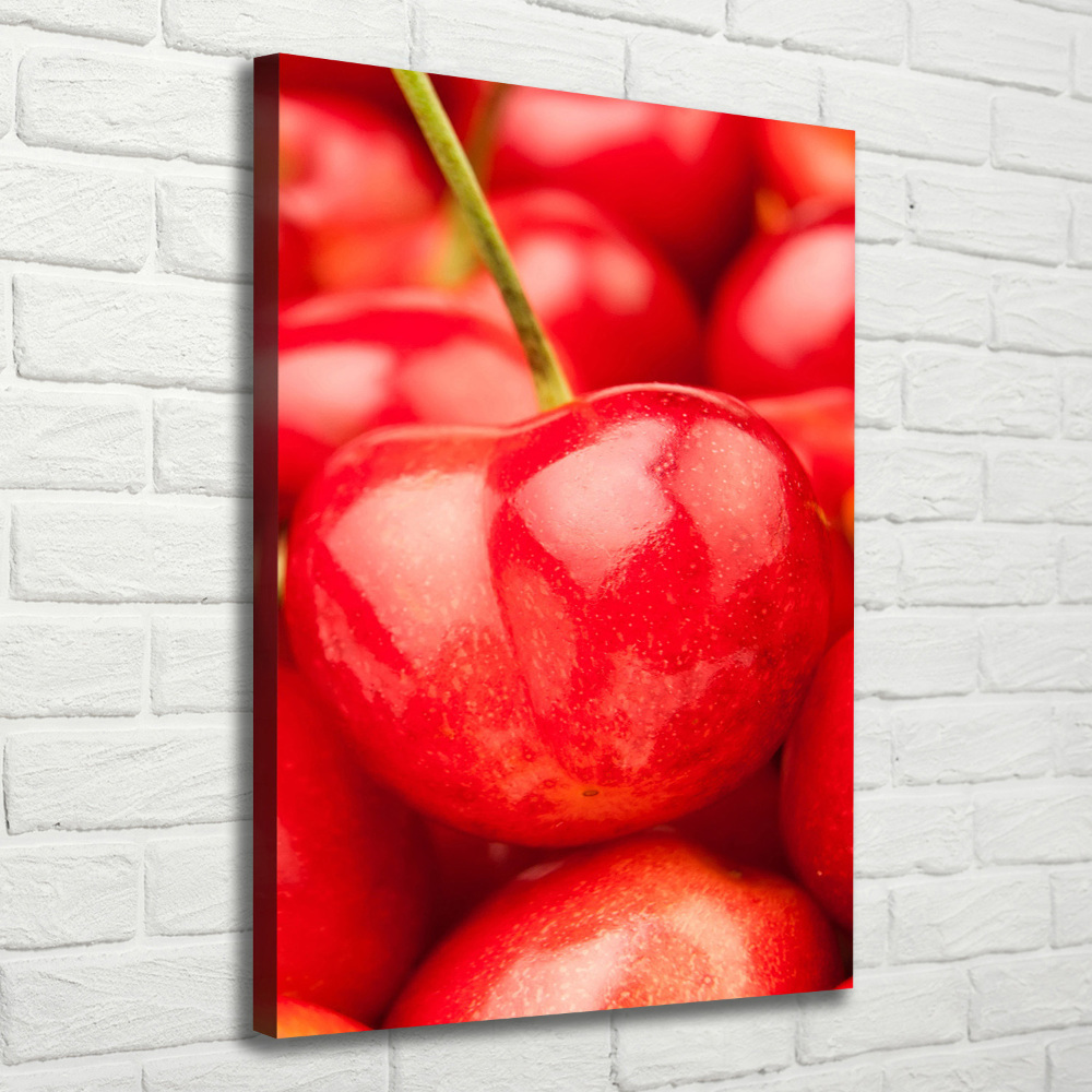 Large canvas wall art Cherries